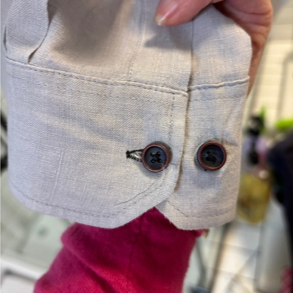 Abito collection Gray Lightweight linen Shirt - Picture 8 of 10